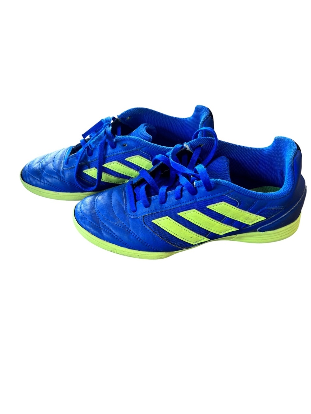 ⚽🔥 Adidas Sala Indoor Soccer Shoes | Youth Size 6 | Vibrant Blue
